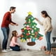 thumbnail image 4 of onlyliua ¡ ¡Ofertas Prime Day Hoy 2024! Árbol de Navidad de Fieltro, Manual Dades para Niños, Bricolaje, Decoración Tridimensional para Árbol de Navidad, 4 of 7