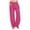 (Type3)Hot Pink, variant on Otvok Women Linen Pants, Summer Flowy Pants for Women Solid Pants Straight Casual Long Wide Leg Trouser Pants Drawstring Trousers