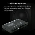 thumbnail image 7 of Carevas Professional 7 Band Car Equalizer Multifunctional Car Audio EQ Tuning Crossover Parametric Equalizer Car Audio Equalizer, 7 of 7