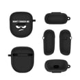 thumbnail image 2 of Funda de silicona para Audífonos con estampado divertido para Bose QuietComfort Earbuds II (negro) Ndcxsfigh Para estrenar, 2 of 6