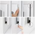 thumbnail image 5 of Cinta de sellado para burletes de puertas y ventanas, espuma de goma autoadhesiva tipo D de 10m, 5 of 5