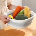 thumbnail image 2 of WRKEKC Clearance Portable Foldable Foot Bath Bucket - Retractable Soaking Tub for Home Use, Lightweight Silicone Material & Easy Storage, 2 of 6