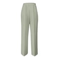 thumbnail image 6 of Inglocry Dress Pants Women 2026 Fashion High Waist Straight Leg Office Work Slacks Business Casual Trousers with Pockets Light Gray S, 6 of 7