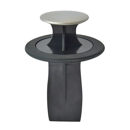 

1Pc 84-86mm Mulifuncional Sink Sealer Sink Strainer Water Plug Kick-out Device Kitchen Waste Disposer Accessory (Black)