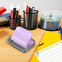 FRCOLOR Loose Leaf Hole Puncher Manual Paper Punch For Spiral Binding Portable 6-Hole Paper Hole Puncher Binder Hole Punch For Binding