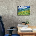thumbnail image 5 of Epic Graffiti 'Landscape From Saint-Remy' by Vincent Van Gogh, Giclee Canvas Wall Art, 16"x12", 5 of 8