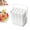 White_12, variant on Silicone Ice Stick Tray with Storage Caddy – Reusable Popsicle Mold, Long Strip Ice Cube Mold with Lid for Cocktails & Homemade Frozen Treats