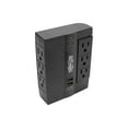 thumbnail image 4 of Tripp Lite SWIVEL6USB Protect It! 6-Outlet Surge Protector with 3 Rotatable Outlets & 2 USB Ports, 4 of 20