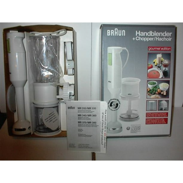 Braun MR 380 Handblender Plus + Chopper