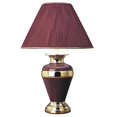 thumbnail image 1 of Q-Max 6129BG 32 in. Ceramic Table Lamp - Burgundy, 1 of 1