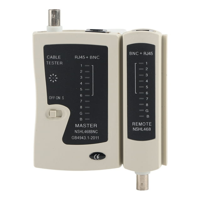 Detector de comprobador de cables, YG468B, herramienta de prueba profesional para cables RJ45+BNC, comprobador de cables telefónicos, tecnología avanzada