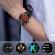 thumbnail image 3 of Moyic El reloj deportivo con la función HD Bluetooth de Smartwatch llama los relojes elegantes impermeables de la pantalla para los hombres Electrónica piel negra negra, 3 of 6