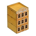 thumbnail image 1 of Rompecabezas 3D de madera para armar, único, sin pintar, de arquitectura de madera, escala 1/72, Europa Estilo C, 1 of 8