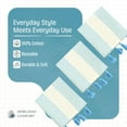 thumbnail image 4 of HEIRLOOM COMFORT Turquoise Blue Decorative Dotted Kitchen Towels 16x26 Inch, 12 Pack, 100% Cotton, Soft & Absorbent Dish Towels with Tassels, Quick-Dry for Cleaning, Drying Dishes, and Daily Use, 4 of 7