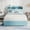Blue & White, variant on Twin Bed Frame with Storage Headboard & Drawer, 3-in-1 Charging Station, Sturdy Metal Frame, No Box Spring Needed, Noise-Free, Non-Slip Design –(White)