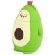 thumbnail image 2 of Botella de Agua de Aguacato, Revestimiento de Vidrio Cartoon Aguacate Glass Anti skid Fondo Con Cuerda de Transporte Para El Hogar para la Escuela, 2 of 8