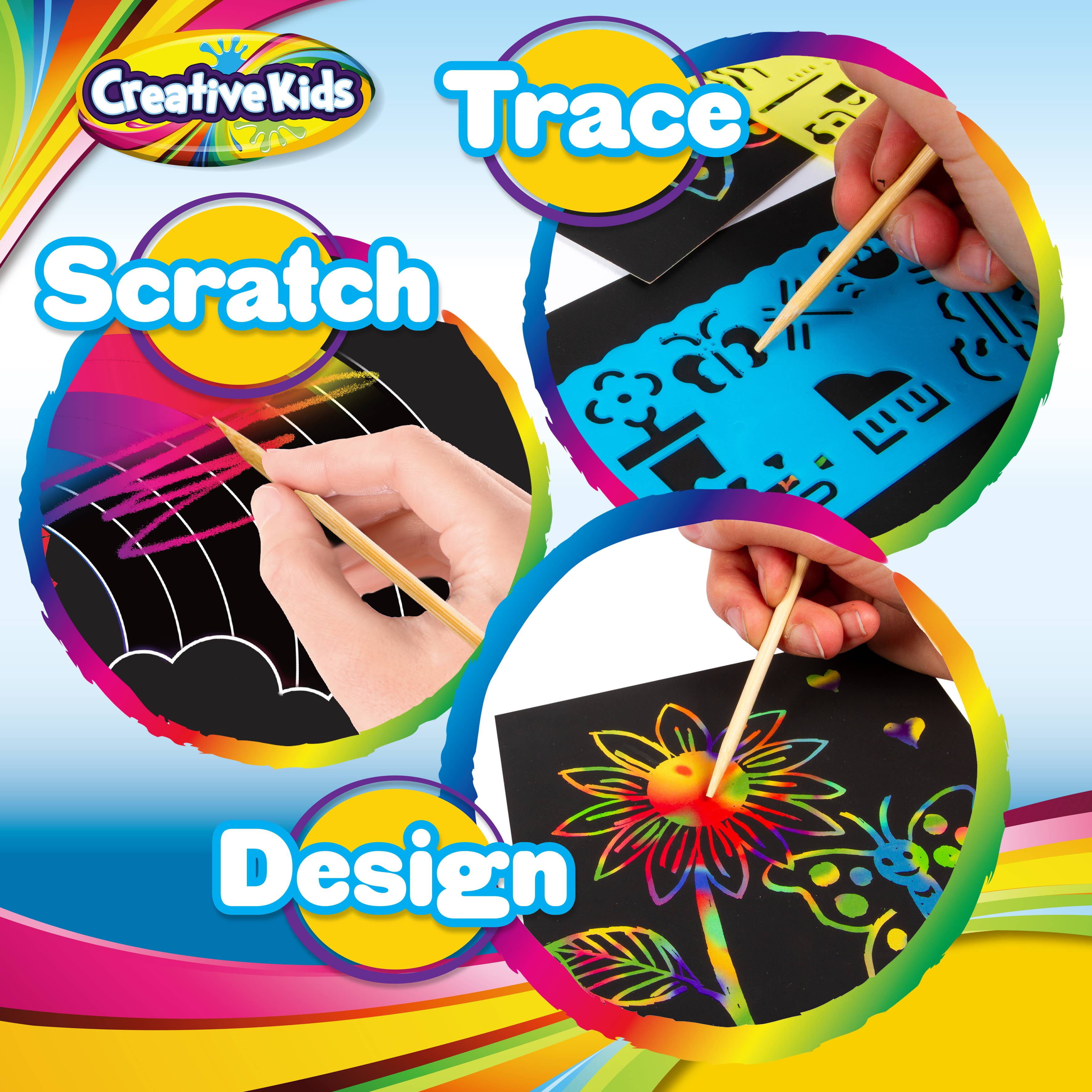 Rainbow Scratch Art for Kids Mini Notes - Stocking Stuffers for Teens &  Adults, 150 Scratch Paper - Scrapbooking & Paper Crafts, Facebook  Marketplace