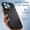 thumbnail image 5 of JETech Magnetic Ultra Slim Case for iPhone 16 Pro Max 6.9 Inch Compatible with MagSafe, Camera Lens Full Protection, Lightweight Matte Finish PP Hard Minimalist Cover (Black), 5 of 7