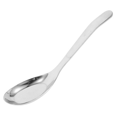 MERRYHAPY Stainless Steel Soup Spoon Smooth Finish Kitchen Utensil for Home and Dining Use