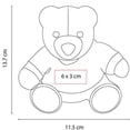 thumbnail image 3 of Paquete 65 piezas Peluche con sudadera  azul 11.5 x 13.7, 3 of 3