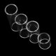 thumbnail image 4 of Botellas De Diapositivas Barras Deslizantes Cadena Fijada Para 4pcs Bass Guitarra Eléctrica Clara perfke Botella deslizante, 4 of 9