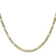 thumbnail image 2 of 10K Yellow Gold Figaro Chain Styles Necklace 3.5 mm Semi-Solid 16 inch, 2 of 4