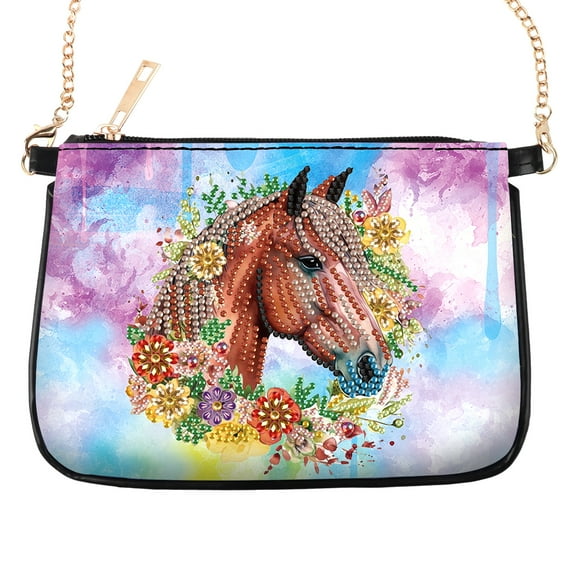 Horse Diamond Art Painting Kit Bag