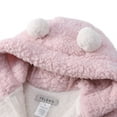 thumbnail image 5 of FELEMO Newborn Infant Toddler Winter Romper(White&Pink/6#), 5 of 6
