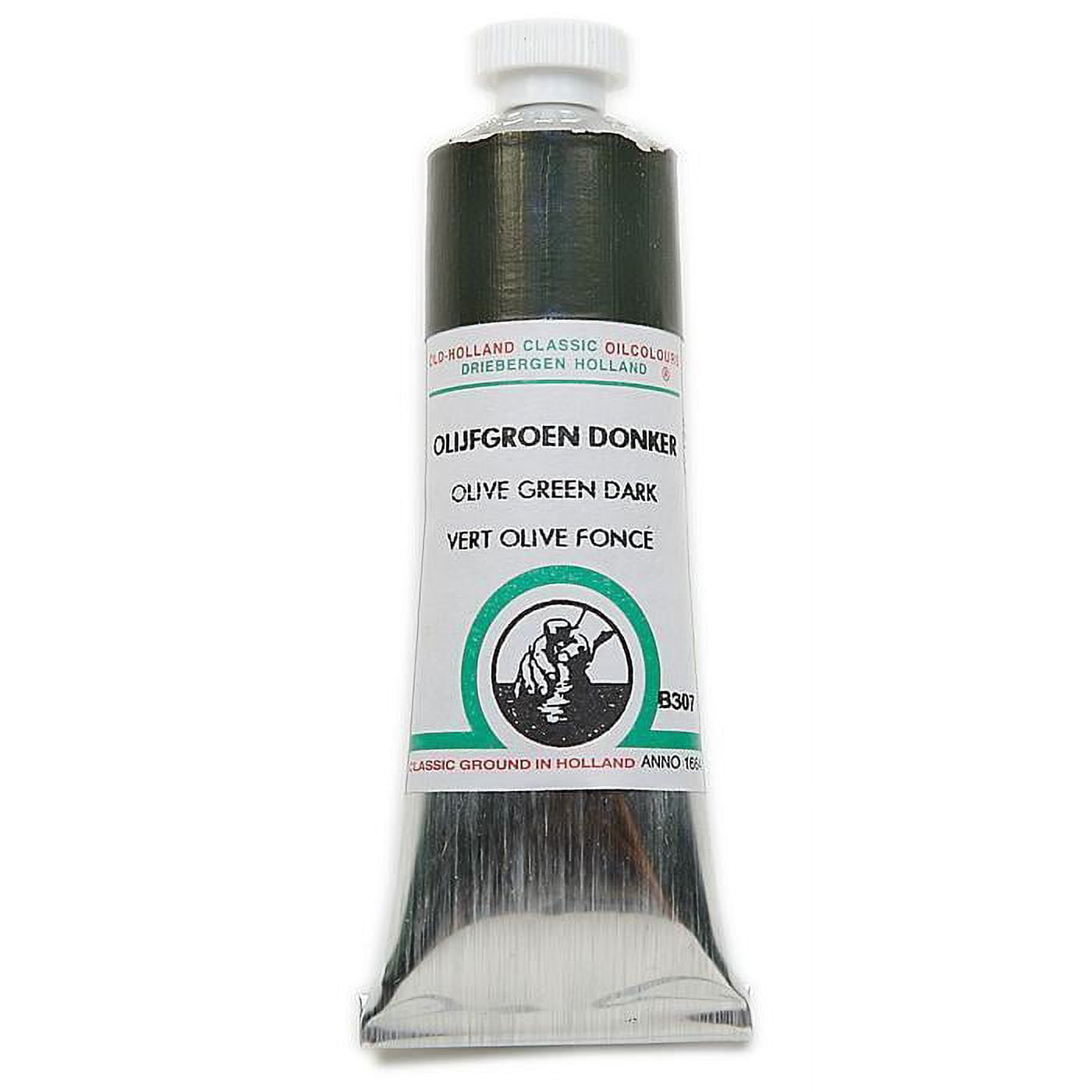Old Holland  Olive Green Dark B307 Classic Oil Color