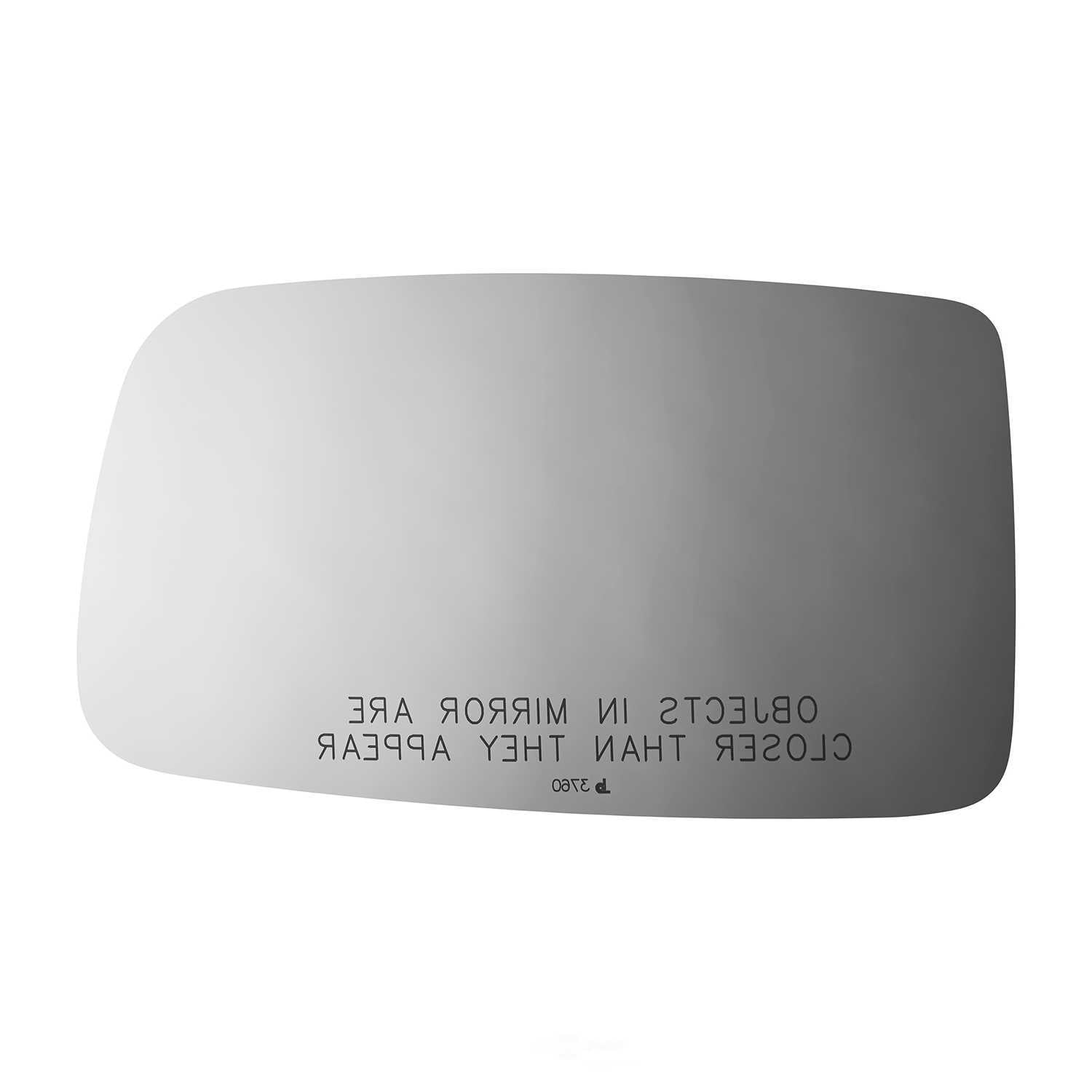 Burco Side View Mirror Replacement Glass - Clear Glass - 3760