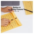 thumbnail image 3 of 472993 Button-and-String Inter-Depart. Envelopes 10-Inch X13-Inch Brown 100/Bx, 3 of 4