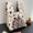 Beige B, variant on Yoyauz Women's Crochet Tote Bag, Cute Knot Wrist Knit Bag Durable Tote, Casual Knitted Wallet For Outdoor Walks