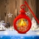 thumbnail image 3 of Lámpara de mano, decoraciones navideñas, luz de viento redonda navideña, luz de vela electrónica de mano LED, decoración para árbol de Navidad, luz de viento, luz de fiesta navideña, adornos navideños, 3 of 7