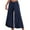 Navy, variant on WTXUE Yoga Pants, Wide Leg Pants Women High Waisted Hippie Pants Boho Beach Plus Size Palazzo Pants, Sweatpants Womens Trousers Bell Bottoms, Light Blue