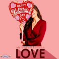 thumbnail image 2 of PMU Valentine's Day Loop Hearts 18 Inch Mylar-Foil Balloon Valentine's Day Proposal, Special Events, Photo Props Party Decoration and Accessories (1/Pkg) Pkg/1, 2 of 9