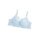 thumbnail image 2 of SOSTEN CHIC Mujeres Sujetadores de Copas Completas Transpirables Confort Encaje Floral Cobertura Completa Sin Almohadillas Sujetador con Aros 42/95 Ajuste 40B/C Azul Claro, 2 of 6