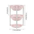 thumbnail image 3 of Honmine Multifunctional Plastic Storage Basket Floor Tripod Kitchen Vegetable and Fruit Storage Rack Drain Rack, 3 of 6