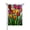 Color 3, variant on Amhnf Hello Floral Garden Flag For Home Outdoor Garden Yard Decor 12x18 inch