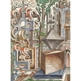 thumbnail image 3 of Lorenz Stöer 19x24 Black Modern Framed Museum Art Print Titled - Geometry Et Perspective Pl 01 (1567), 3 of 5
