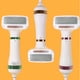 thumbnail image 1 of Fiudx Cepillo Secador para Mascotas, 3 Niveles de Calor, Funcionamiento Silencioso, Herramienta Portátil para El Cuidado de Mascotas, Cerdas de Acero Inoxidable, Secado Rápido, Cuidado de La Salud de, 1 of 7