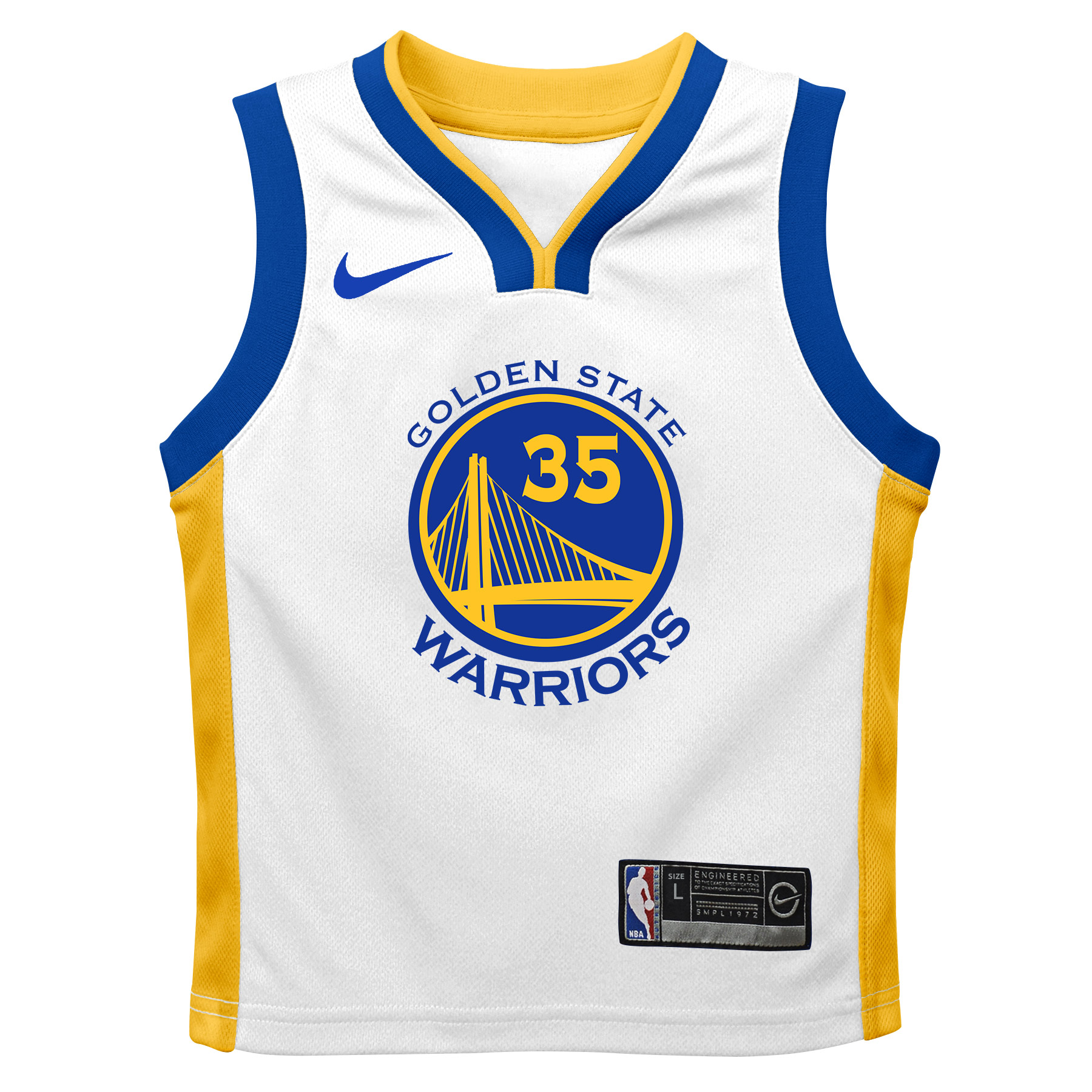 white durant jersey