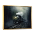 thumbnail image 2 of Designart "Train Atmospheric I" Transportation Floater Framed Wall Decor, 2 of 7