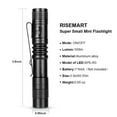 thumbnail image 3 of Cevemin Mini LED Flashlight USB Rechargeable, Super Bright Zoomable Waterproof Portable Pocket Light for Outdoor Camping Hiking Cycling Emergency, 3 of 8