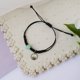 thumbnail image 2 of Pulsera de estudiante de perlas de cerámica novia mano decoración pareja escuela niños estudiante pulsera joyería femenina 296E uno entre sí, 2 of 2