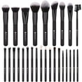 thumbnail image 4 of DUcare 27 Pc Makeup Brush Set - Wood, Black, 4 of 14