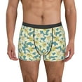 thumbnail image 7 of Disketp Lilies Flowers Men's Boxer Briefs,Soft and Breathable Cotton Underwear with ComfortFlex Waistband, 7 of 7