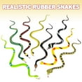 thumbnail image 2 of ArtCreativity Halloween Rubber Snake Toys – 12 Realistic 14" Fake Snakes, Fun Prank Props & Non-Candy Trick-or-Treat Favors for Kids Ages 3+, 2 of 6