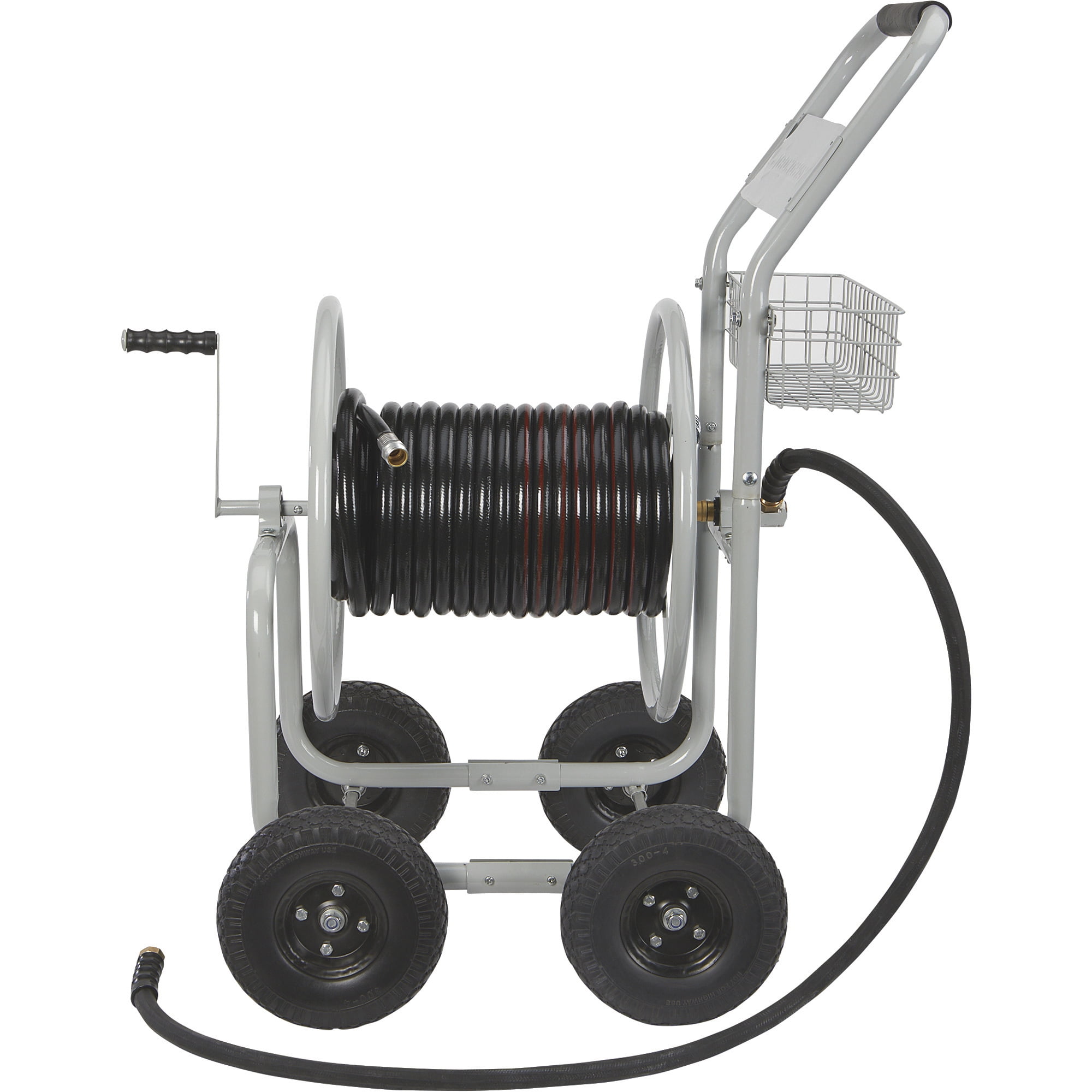Strongway Garden Hose Reel Cart, 400ft. Capacity, Fits 5/8in. Hose