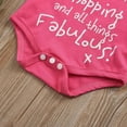 thumbnail image 6 of Fesfesfes Newborn Infant Onesie Baby Boys Girls Letter Print Short Sleeve Romper Clothes Bodysuit, 6 of 9