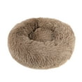 thumbnail image 5 of Round Plush Pet Bed for Dogs & Cats,Fluffy Soft Warm Calming Dog Bed Sleeping Kennel Nest,20 x 20 x 8", 5 of 7